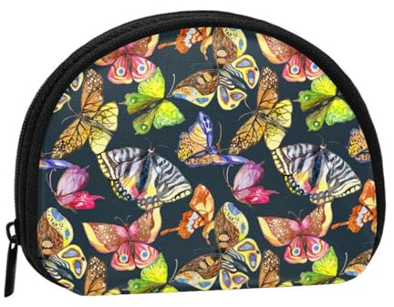 Porte-monnaie papillon insectes sauvages mignon porte-monnaie femme petit porte-monnaie