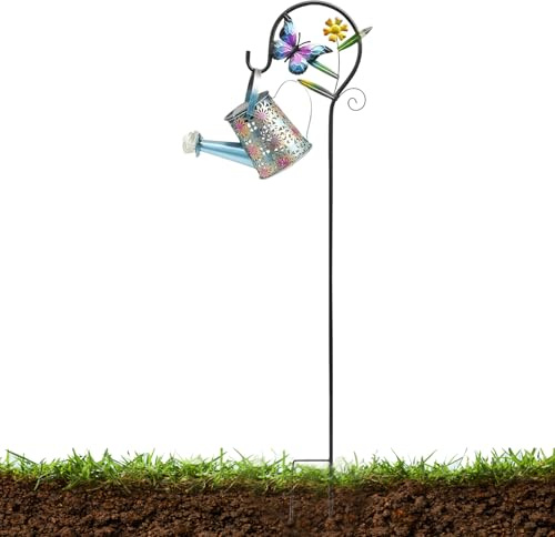 Luci per annaffiatoio – Luce decorativa a ruscello, lampada da giardino a sospensione | Lanterna decorativa per paesaggi ad energia solare, illuminazione per fontana per esterni per