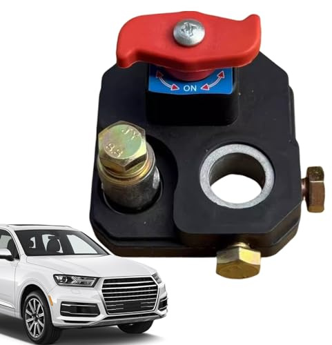Commande de coupure de batterie - 12 V 24 V - Pièces d'aide automobile - Dispositif universel Cut Off - Isolation du courant - Accessoire de sécurité fiable pour générateur de bateaux