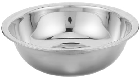 Mikikit Bassin Bain Pied Acier Inoxydable Bassine Bain Pied Multifonction Stable et Bac de Trempage pour Soins Pédicure Maison et Salon