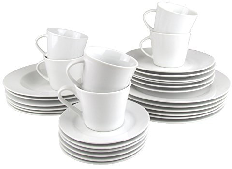Retsch Arzberg - Servizio combinato in porcellana, set e 6 pezzi (1 set da 30 pezzi)