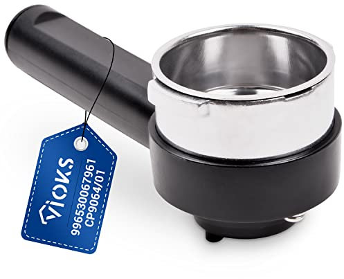 Portafiltro de 54 mm de diámetro de repuesto para cafetera Philips Saeco 996530067961 CP9064/01 con colador para 2 tazas, accesorio para máquina de café expreso