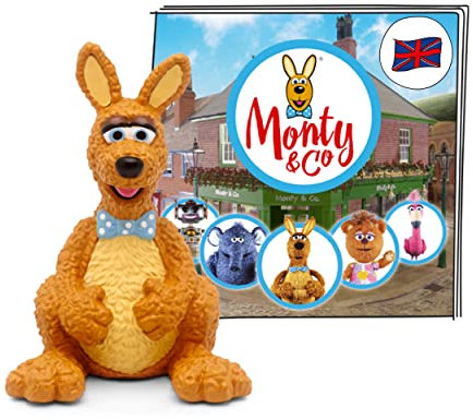 tonies Audio Character For Toniebox, Monty & Co, Audio Story For Children For Use With Toniebox Music Player (Sold Separately),