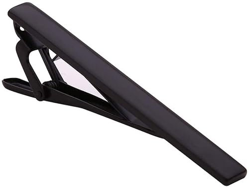 Pince à cravate noire classique exquise pince à cravate professionnelle formelle