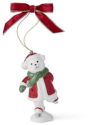Spode Weihnachtsbaumschmuck, Keramik, Mehrfarbig, Height 9.5cm