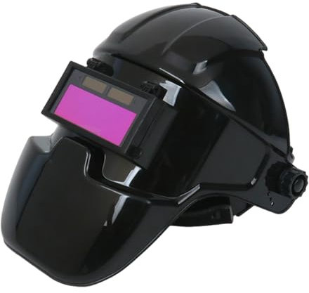 Schweißhelm mit automatischer Verdunkelung, verstellbar, Batterie- und solarbetriebener Schweißerhelm, DIN9–13, Schattenschweißer, Maask, Tig, Mig Schleifen