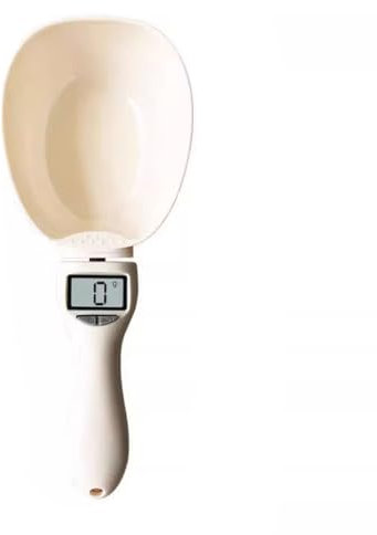 Cucchiaio di misurazione elettronico, scala di grammi, cucchiaio misurino, peso cucchiaio (senza batteria, è necessario portare la propria batteria a bottone 2032) Glr553 (giallo, taglia unica)