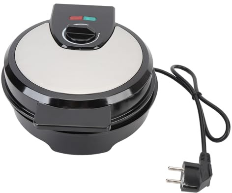 Mini Macchina per Ciambelle, Macchina per Ciambelle Elettrica a 7 Fori Macchina per Ciambelle in Alluminio da 1000 W Macchina per Pancake Pressa per Ciambelle Elettrica