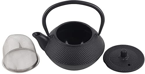 Théière en Fonte 0,3 L Bouilloire à Usage Domestique avec Passoire Inspirée de la Chaudière à thé Japonaise pour thé en Vrac
