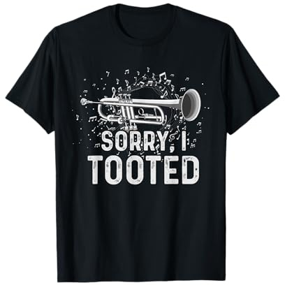 Jazz Musik Trompete Geschenk Lustiges Trompeter T-Shirt
