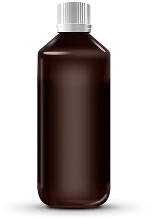 HEIMWERK global Laborflasche 1000ml braun Kunststoff PET