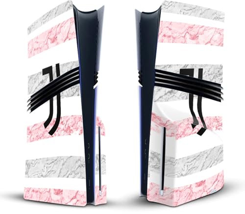 Head Case Designs Offizielle Juventus Football Club Away 2023/24 Match Kit Vinyl Haut Gaming Aufkleber kompatibel mit Sony PlayStation 5 PS5 Pro Disc Edition Console