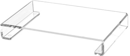 FLCPJGV Acrylschale Sockel Ständer Klar Display Riser für Schlafzimmer Theke Küche