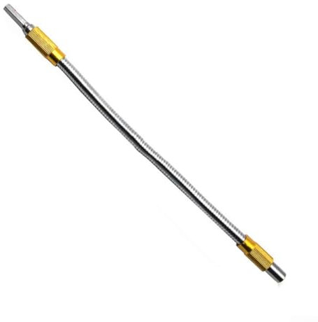 Hexagonal Flexible Drill Bit 300mm Long Extension Designed for Small Access Areas (yellow)