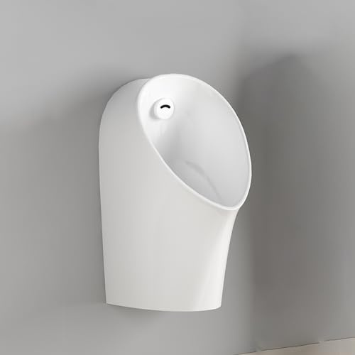 Orinal de pared de alta eficiencia para hombres, urinario de inducción comercial para baños, hoteles, centros comerciales y uso doméstico, diseño universal, fácil de limpiar