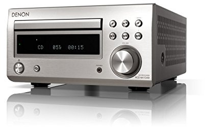 Denon, D-M41DAB DAB+, ricevitore HiFi con Bluetooth, colore: argento