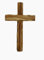 Jerusalem Croix en bois d'olivier de 12,1 à 12,7 cm de Bethehem