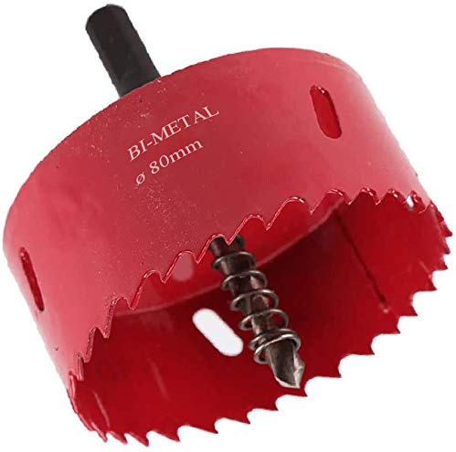 M42 Scie cloche bimétallique pour bois, plastique, aluminium 80 mm