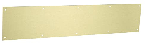 National Hardware N270-351 Trittplatte, gebürstetes Gold