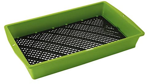 Draper 24626 - Setaccio da giardino, regolabile, colore: Verde