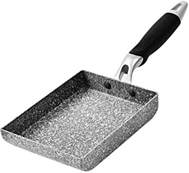 UPKOCH Padella A Induzione Padella Quadrata Per Frittata Giapponese Rivestimento Della Piastra Grill Antiaderente Per Frittata Antiaderente Piccola