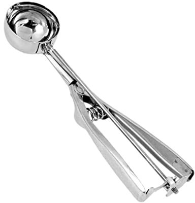 BestAlice Cookie Scoop, Stainless Steel Cookie Dough Scoop, Mini Cookie Scoop Spring Loaded Lever Design, Stainless Steel Ice Cream Scoop, Cookie Scooper for Baking Cupcake Kitchen(6cm/2.4in)
