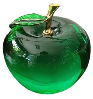 Raxove Kristall-Apple-Figur, Kristallglas, Briefbeschwerer, Statuette, Hochzeitsaufstze, Kristall-Handwerk, Figuren, Clear