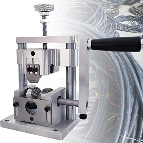 BNXXL Máquina peladora de Cables, manivela, Cable de aleación de Aluminio operado con Taladro automático, máquina peladora de Cables, para Reciclaje de chatarra de Alambre de Cobre