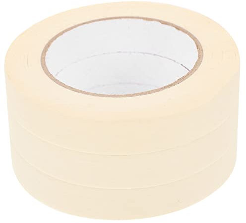 Tofficu Lot De 3 Rouleaux De Ruban De Masquage Pour Peintres 2 Cm X 50 M Facile À Décoller Pour Créatifs Et Décoration