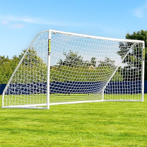 FORZA Match Fußballtor [6 Größen] | Wetterfestes PVC-Fußballtor für Garten & Training | Robustes Gartentor mit optionaler Zielfolie