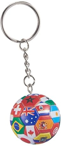KCKEYS Soccer Ball Keychain, Football World Cup Key Chain,Man's Backpack charm Pendant keychains