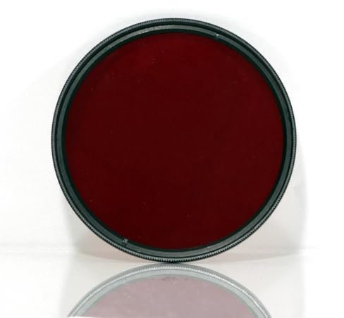 NVZPG AP Filtro di Grado Ottico IR a infrarossi 37mm-82mm 630nm R63 for Obiettivo della Fotocamera(52mm)
