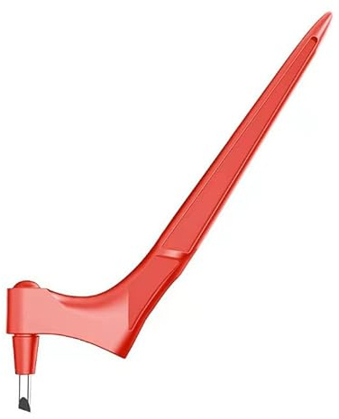 quanolo Craft Cutting Tool - 1+1 Free | Slice with Surgical Precision – FineSlice Cuts What Scissors Can’t (Red-X2PCS)