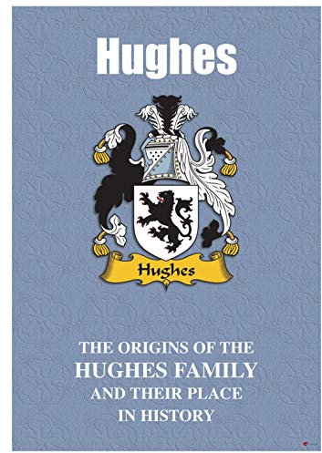 I LUV LTD Hughes Anglais Nom de Famille Livret D'histoire avec de Brefs Faits Historiques
