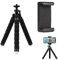 Trépied Pour Téléphone Portable,Trepied Flexible Appareil Photo,Rotatif 360° Mini Trepied Appareil Photo,Trepied Smartphone,Octopus Trepieds Reflex,Caméra Dslr Mini Tripod,Avec Adapteur Trépied,Kiuiom