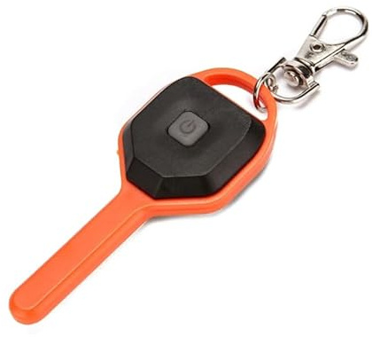 Mini llaves forma lámpara antorcha tamaño bolsillo llavero antorcha impermeable mini llavero linterna pequeño llavero LED luz mini linterna LED camping senderismo luz llavero linterna forma linterna