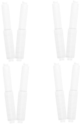 Amosfun 8stücke Toilettenpapierhalter Mit Einstellbarem Zentralem Achsdesign Hochwertigem Und Keramik Für Badezimmer Und Hotels Praktisch Und Langlebig
