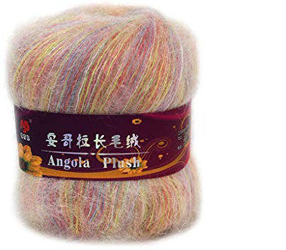 Weiche Mohair-Kaschmir-Strickwolle, Schal, Häkelgarn, Zubehör, Strickgarn, Doppelstricken, 100 g