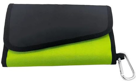 DOUDINGMAO 6 Taschen Angelköder Aufbewahrung Geldbörse Köderkoffer Innentasche Angelausrüstung Tasche mit Karabiner Angelzubehör