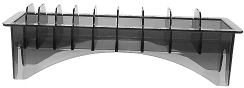 SMASOLO Caja de Almacenamiento para Cortapelos y Peines Guía de Material Ps Resistente para Uso Diario en Barberías y Peluquerías