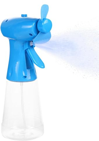 Dorugage Water Fan Handheld | Hand Held Fan with Water Mist Spray | Portable Mist Fans | Spray Fans Bottles Mist Sprayer | Personal Cooling Device Battery Operated for Bedroom Outdoor Travel