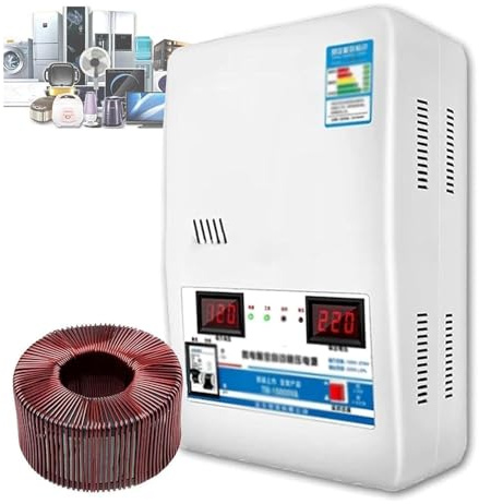 Tensione Ultrabassa 220 V, 6800 W/15000 W/20000 W, stabilizzatore di tensione completamente automatico, schermo a doppia tensione digitale, 6 protezioni principali (6800 W)