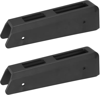 JOINPAYA Wall-Mounted Digital Kitchen Scale Holder - Modular Storage Bracket with Edge Guard - Secure Grip Design for Under Shelf Organization - 1 Set with Adhesive & Screws