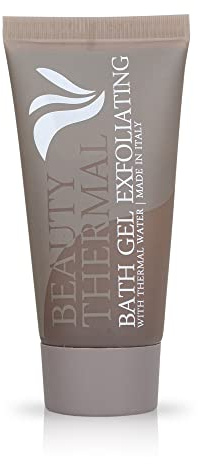 PRESENT-MORE - Bagno Schiuma 30ml Beauty Thermal - 250 Pezzi | Bagnoschiuma Monodose Senza Allergeni - Fragranza Arancia e Cannella - Made in Italy - Ideale per Hotel e B&B