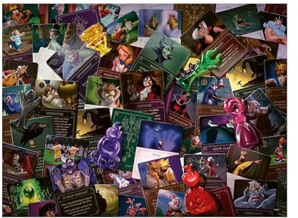 Ravensburger Puzzle Disney Villainous: Alle Bösewichte an einem Ort | 2000 Teile Disney Villainous Puzzle, Erwachsenenpuzzle, Geschenk für Frauen und Männer
