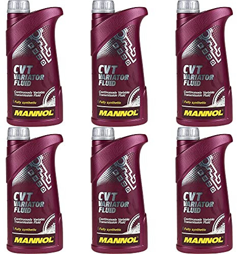 QR-Parts Set 85447172 MN8201-1 6x1 Liter Original MANNOL Automatikgetriebeöl CVT Variator Fluid Getriebe Öll