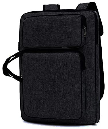 ITODA A3 - Borsa per disegno pittura schizzo arte portafoglio sda trasporto impermeabile borsa portaoggetti con tracolla portatile per adulti bambini cartella d'arte