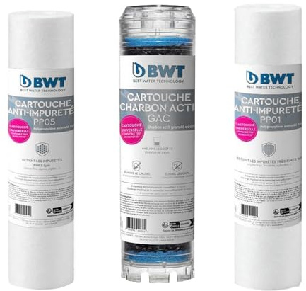 Bwt Osmose- Und Triplex-filterpack - Behandelt 95% Der Verunreinigungen Im Leitungswasser