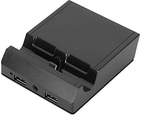 Switch Docking Station per TV, Portatile Versione 2.0A Set Caricabatterie Adattatore TV HDMI Switch Sostituzione del Dock Portatile, Supporta USB 3.0 Interfaccia da 3,5 Mm