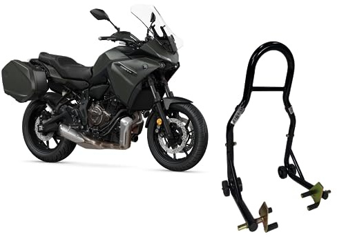Cavalletto moto alzamoto alza ruota anteriore per alzare la gomma davanti della Yamaha Tracer 700 ABS GT